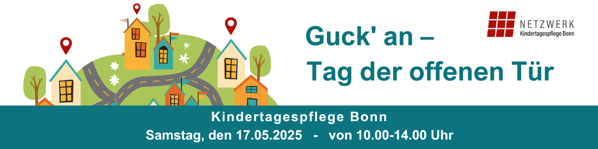 Website Tag der offenen Tür (c) netzwerk kindertagespflege bonn